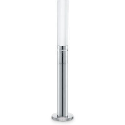 Steinel LED-tuinlamp met sensor GL 60 S, IR-sensor, registratiehoek: 360°, reikwijdte: max. 12 m, 9,21 W, E27-LEDlamp, IP44, opaalglas, zilver Steinel LED-tuinlamp met sensor GL 60 S, IR-sensor, registratiehoek: 360°, reikwijdte: max. 12 m, 9,21 W, E27-LEDlamp, IP44, opaalglas, zilver