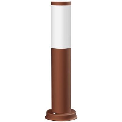 ledscom.de Vuurlamp/lichtklem/tuinlamp PORU voor buiten, IP44, 39 cm, bruin, 1 x E27 max. 40 W, kolom, oriëntatielicht, buiten, vloer, tuin, terras, lamp ledscom.de Vuurlamp/lichtklem/tuinlamp PORU voor buiten, IP44, 39 cm, bruin, 1 x E27 max. 40 W, kolom, oriëntatielicht, buiten, vloer, tuin, terras, lamp