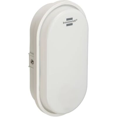 Brennenstuhl OL 1650P LED ovale lamp (15W, 1680lm, 4000K, IP54, kelderlamp, wandmontage, bewegingsmelder) Brennenstuhl OL 1650P LED ovale lamp (15W, 1680lm, 4000K, IP54, kelderlamp, wandmontage, bewegingsmelder)