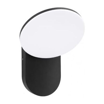 M Ledme Hubb 10 W led-wandlamp voor buiten, warm licht 3000 K, 920 lumen, waterdicht IP54, moderne zwarte afwerking, decoratieve verlichting voor terras, tuin of gevel M Ledme Hubb 10 W led-wandlamp voor buiten, warm licht 3000 K, 920 lumen, waterdicht IP54, moderne zwarte afwerking, decoratieve verlichting voor terras, tuin of gevel