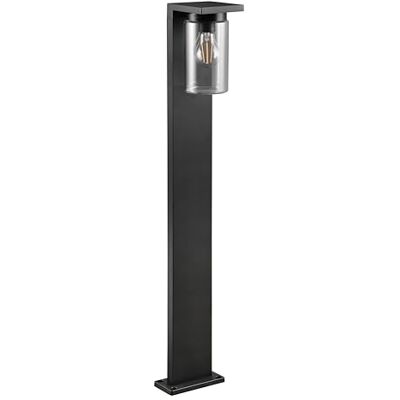 Trio Leuchten Outdoor Path Light Ardila 411660132, gegoten aluminium antraciet, helder glas, behalve 1x E27, schemersensor Trio Leuchten Outdoor Path Light Ardila 411660132, gegoten aluminium antraciet, helder glas, behalve 1x E27, schemersensor