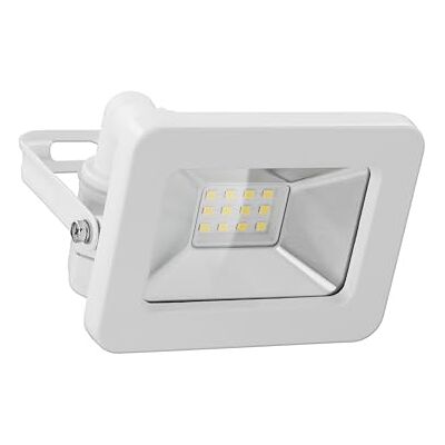 goobay 53869 Led-schijnwerper voor buiten, 10 W, IP65, neutraal wit licht, 850 lm, wandmontage, IP65, wit goobay 53869 Led-schijnwerper voor buiten, 10 W, IP65, neutraal wit licht, 850 lm, wandmontage, IP65, wit