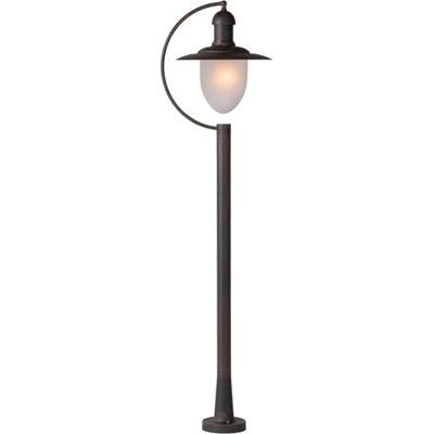 LUCIDE ARUBA Lantaarn / staande lamp voor buiten – Ø 25 cm – 1 x E27 – IP44 – roest LUCIDE ARUBA Lantaarn / staande lamp voor buiten – Ø 25 cm – 1 x E27 – IP44 – roest