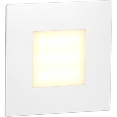 ledscom.de FEX LED trapverlichting voor binnen en buiten, vierkant, 85 x 85 mm, warm wit ledscom.de FEX LED trapverlichting voor binnen en buiten, vierkant, 85 x 85 mm, warm wit