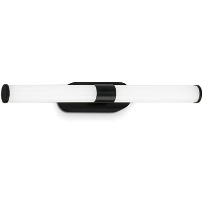 Briloner Led-badkamerspiegellamp, badkamerspiegellamp, wandlamp, IP44, lichtkleur neutraal wit, 7 W, zwart, 40 cm Briloner Led-badkamerspiegellamp, badkamerspiegellamp, wandlamp, IP44, lichtkleur neutraal wit, 7 W, zwart, 40 cm