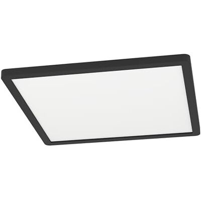 EGLO Minerario Led-plafondlamp voor buiten, plafondlamp voor balkon terraslamp, buitenlamp, kunststof, zwart, IP54, warmwit, 39 x 39 cm EGLO Minerario Led-plafondlamp voor buiten, plafondlamp voor balkon terraslamp, buitenlamp, kunststof, zwart, IP54, warmwit, 39 x 39 cm