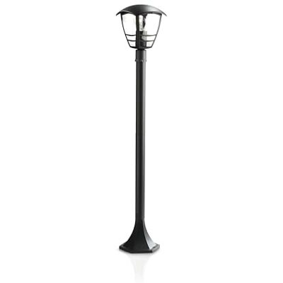 Philips Creek Sokkellamp Groot- Zwart 60 W E27-fitting Buitenlantaarn Spatwaterdicht Exclusief lichtbron Philips Creek Sokkellamp Groot- Zwart 60 W E27-fitting Buitenlantaarn Spatwaterdicht Exclusief lichtbron