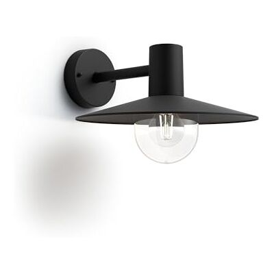 Philips Skua Buiten Wandlantaarn Zwart E27 Spatwaterdicht Exclusief lichtbron Philips Skua Buiten Wandlantaarn Zwart E27 Spatwaterdicht Exclusief lichtbron
