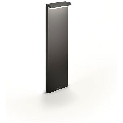 Philips Bustan Ultra Efficiente padlamp voor buiten, 3,8 W, 2700 K warm wit licht, antraciet, IP44 weerbestendig Philips Bustan Ultra Efficiente padlamp voor buiten, 3,8 W, 2700 K warm wit licht, antraciet, IP44 weerbestendig
