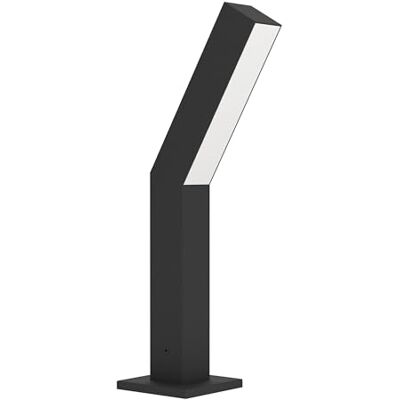 EGLO Ugento Led-buitenverlichting, buitenlamp, lichtklem voor tuin en terras, sokkellamp van metaal, zwart, IP44, H 36 cm, warmwit EGLO Ugento Led-buitenverlichting, buitenlamp, lichtklem voor tuin en terras, sokkellamp van metaal, zwart, IP44, H 36 cm, warmwit