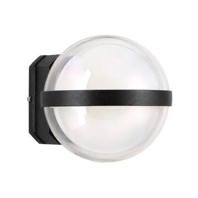 M Ledme LED wandlamp World 10W, warm wit 3000K, 920lm, 180° stralingshoek, IP54 waterdicht, ideaal voor buiten, tuin, terras en terras. LM6162 M Ledme LED wandlamp World 10W, warm wit 3000K, 920lm, 180° stralingshoek, IP54 waterdicht, ideaal voor buiten, tuin, terras en terras. LM6162