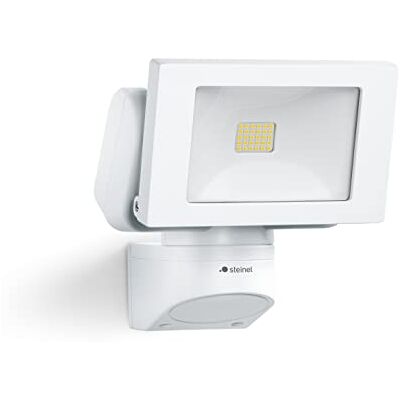 Steinel LS 150 Led-buitenspot, 14,7 W, led-spot voor garage en tuin, neutraal wit (4000 K), IP44, wit Steinel LS 150 Led-buitenspot, 14,7 W, led-spot voor garage en tuin, neutraal wit (4000 K), IP44, wit