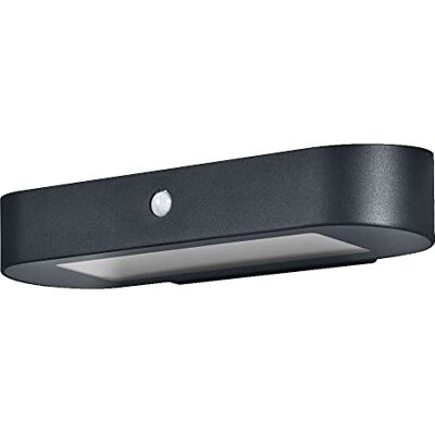 LEDVANCE Endura Style ovale wandlamp op zonne-energie, warmwit licht (3000 K), ingebouwde sensor, bruikbaar zonder stroom, lange batterijduur: 30 keer 60 seconden in de modus LEDVANCE Endura Style ovale wandlamp op zonne-energie, warmwit licht (3000 K), ingebouwde sensor, bruikbaar zonder stroom, lange batterijduur: 30 keer 60 seconden in de modus