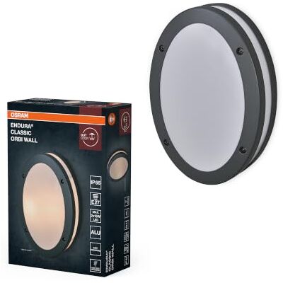 OSRAM Buitenlamp ORBI W, donkergrijs ENDURA Classic E27 IP65, Outdoor Lanterns, Gris foncé, , Pack de 1 OSRAM Buitenlamp ORBI W, donkergrijs ENDURA Classic E27 IP65, Outdoor Lanterns, Gris foncé, , Pack de 1