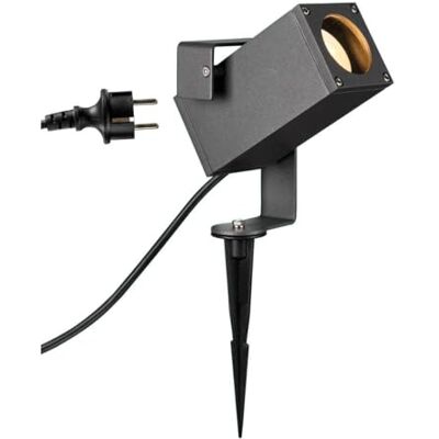 SLV THEO BRACKET SP QPAR51 buitenlamp voor de verlichting van tuinen, terrassen, planten, opritten, vijvers / GU10 IP65 1004652 antraciet SLV THEO BRACKET SP QPAR51 buitenlamp voor de verlichting van tuinen, terrassen, planten, opritten, vijvers / GU10 IP65 1004652 antraciet
