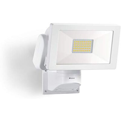 Steinel LS 300 Led-schijnwerper voor buiten, wit, 29,5 W, neutraal wit, 4000 K, voor tuin en garage, IP44 Steinel LS 300 Led-schijnwerper voor buiten, wit, 29,5 W, neutraal wit, 4000 K, voor tuin en garage, IP44