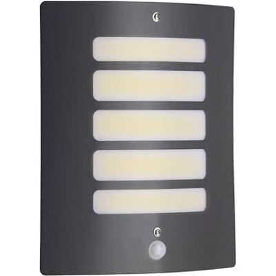 Brilliant Wandlamp met sensor TODD kleur antraciet E27 Brilliant Wandlamp met sensor TODD kleur antraciet E27