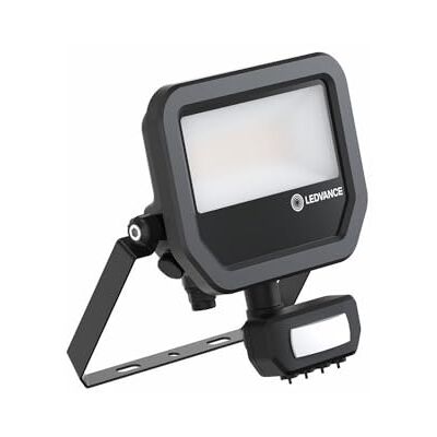 LEDVANCE Led-spot, 17 W, 4000 K, bewegingsmelder, IP66, zwart, rond, industriële stijl, 2400 lm, 17 W, 220 V, wandmontage, bewegingsmelder LEDVANCE Led-spot, 17 W, 4000 K, bewegingsmelder, IP66, zwart, rond, industriële stijl, 2400 lm, 17 W, 220 V, wandmontage, bewegingsmelder