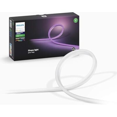 Philips Lightstrip Outdoor Buitenverlichting IP67 5 Meter Duurzame LED Tuinverlichting Wit en Gekleurd Licht Dimbaar Verbind met Hue Bridge Werkt met Alexa en Google Home Philips Lightstrip Outdoor Buitenverlichting IP67 5 Meter Duurzame LED Tuinverlichting Wit en Gekleurd Licht Dimbaar Verbind met Hue Bridge Werkt met Alexa en Google Home