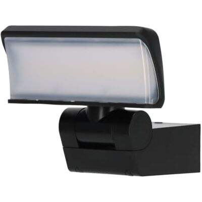 Brennenstuhl LED Security Light WS 2050 S/LED Outdoor Floodlight 20W (1680lm, IP44, 3000K, warm witte lichtkleur, spotlight hoofd kan horizontaal en verticaal worden ingebouwd) zwart Brennenstuhl LED Security Light WS 2050 S/LED Outdoor Floodlight 20W (1680lm, IP44, 3000K, warm witte lichtkleur, spotlight hoofd kan horizontaal en verticaal worden ingebouwd) zwart