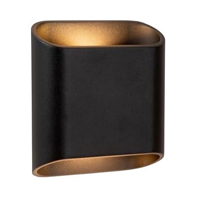 LUCIDE ATILA Wandlamp voor binnen en buiten, LED, afmetingen 2 x 5 W, 2700 K, IP65, zwart LUCIDE ATILA Wandlamp voor binnen en buiten, LED, afmetingen 2 x 5 W, 2700 K, IP65, zwart