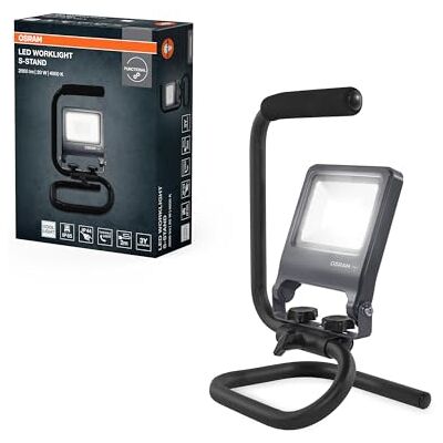OSRAM S-Stand werklamp, 20 W, 1700 lm, IP65, draaibare kabel OSRAM S-Stand werklamp, 20 W, 1700 lm, IP65, draaibare kabel