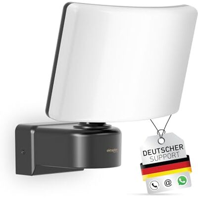 Oktaplex lighting Cali led-spot 30 W buitenverlichting, 3000K warm wit, IP65 antraciet, Oktaplex-verlichting Buitenwandlamp Oktaplex lighting Cali led-spot 30 W buitenverlichting, 3000K warm wit, IP65 antraciet, Oktaplex-verlichting Buitenwandlamp