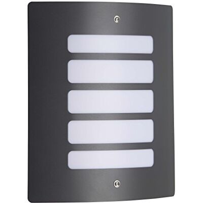 Brilliant 47682/63 Todd buitenlamp E27 60 W, zilver Buiten wandlamp tuin lamp licht verlichting antraciet E27 NIEUW Brilliant 47682/63 Todd buitenlamp E27 60 W, zilver Buiten wandlamp tuin lamp licht verlichting antraciet E27 NIEUW