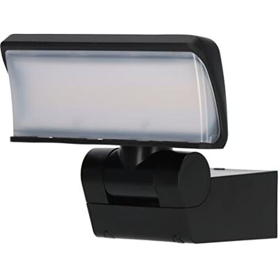 Brennenstuhl LED Security Light WS 2050 S/LED Outdoor Floodlight 20W (1680lm, IP44, 3000K, warm witte lichtkleur, spotlight hoofd kan horizontaal en verticaal worden ingebouwd) zwart Brennenstuhl LED Security Light WS 2050 S/LED Outdoor Floodlight 20W (1680lm, IP44, 3000K, warm witte lichtkleur, spotlight hoofd kan horizontaal en verticaal worden ingebouwd) zwart