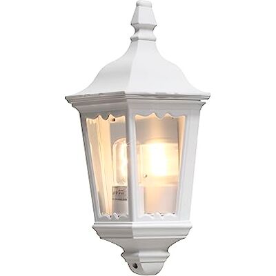 Konstsmide Firenze 7229-250 wandlamp, aluminium, IP43, 25 x 16 x 44,5 cm, 1 x 100 W, mat wit Konstsmide Firenze 7229-250 wandlamp, aluminium, IP43, 25 x 16 x 44,5 cm, 1 x 100 W, mat wit