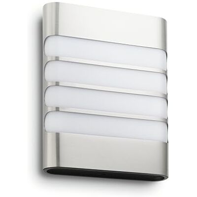 Philips myGarden Wasbeer wandlamp LED roestvrij staal Philips myGarden Wasbeer wandlamp LED roestvrij staal