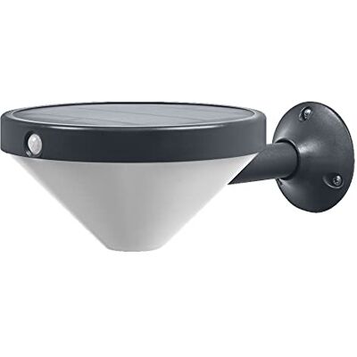 LEDVANCE Endura Style zonnelamp Lunar warmwit (3000 K), geïntegreerde sensor, zonder stroom te gebruiken, lange levensduur van de batterij: 60 keer 30 seconden in PIR-modus, beschermingsklasse IP44, zwart LEDVANCE Endura Style zonnelamp Lunar warmwit (3000 K), geïntegreerde sensor, zonder stroom te gebruiken, lange levensduur van de batterij: 60 keer 30 seconden in PIR-modus, beschermingsklasse IP44, zwart