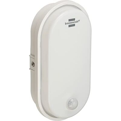 Brennenstuhl OL 1650P LED ovale lamp (15W, 1680lm, 4000K, IP54, kelderlamp, wandmontage, bewegingsmelder) Brennenstuhl OL 1650P LED ovale lamp (15W, 1680lm, 4000K, IP54, kelderlamp, wandmontage, bewegingsmelder)