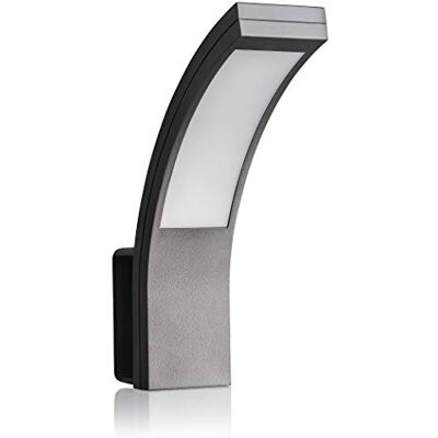 SEBSON LED Luminaire Exterieur Mural, Eclairage Exterieur Anthracite, 15W, 1100lm, 5800K, IP65 Applique Murale 250x176x65mm SEBSON LED Luminaire Exterieur Mural, Eclairage Exterieur Anthracite, 15W, 1100lm, 5800K, IP65 Applique Murale 250x176x65mm