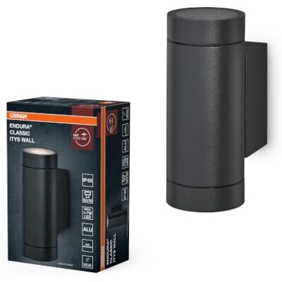 OSRAM Buitenlamp ITYS W, donkergrijs ENDURA Classic GU10 IP65, outdoor lantaarns, donkergrijs, 1 stuk OSRAM Buitenlamp ITYS W, donkergrijs ENDURA Classic GU10 IP65, outdoor lantaarns, donkergrijs, 1 stuk