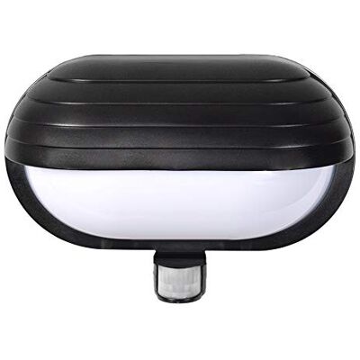 Maclean MCE33 PIR wandlamp met bewegingsmelder 60 W 180° E27 zwart Maclean MCE33 PIR wandlamp met bewegingsmelder 60 W 180° E27 zwart