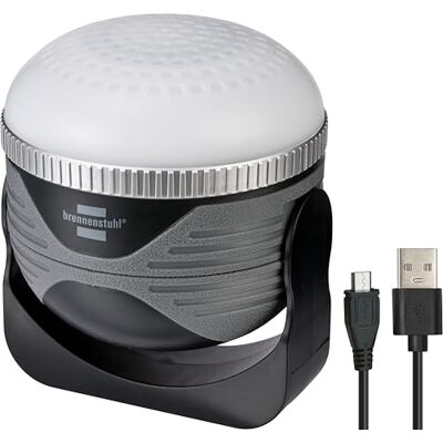 Brennenstuhl Oplaadbare LED Buitenlamp OLI 310 AB met Bluetooth® Luidspreker (Campinglamp met Magneet en Haak / Caravan Lamp met Luidspreker 1x 3W , oplaadbaar en incl. USB-Powerbank) Brennenstuhl Oplaadbare LED Buitenlamp OLI 310 AB met Bluetooth® Luidspreker (Campinglamp met Magneet en Haak / Caravan Lamp met Luidspreker 1x 3W , oplaadbaar en incl. USB-Powerbank)
