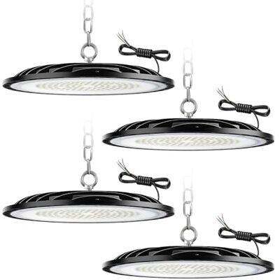 ZXICH 300 W UFO LED High Bay Light, 45000 lm, 6000 K koud wit UFO LED werkplaatslamp, ip65 waterdichte industriële lamp fabriek, garage, magazijn High Bay light ZXICH 300 W UFO LED High Bay Light, 45000 lm, 6000 K koud wit UFO LED werkplaatslamp, ip65 waterdichte industriële lamp fabriek, garage, magazijn High Bay light