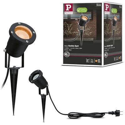 Paulmann 94731 Project LED buitenlamp tuin licht goud respect insecten IP65 rond 92 mm 2200 K 4,3 W 320 lm 230 V zwart metaal GU10 rond Paulmann 94731 Project LED buitenlamp tuin licht goud respect insecten IP65 rond 92 mm 2200 K 4,3 W 320 lm 230 V zwart metaal GU10 rond