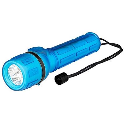 POLYPOOL Poly Pool PP3150 Mini draagbare led-zaklamp, 18 lumen, IP44, met praktische antislip handgreep en polsband POLYPOOL Poly Pool PP3150 Mini draagbare led-zaklamp, 18 lumen, IP44, met praktische antislip handgreep en polsband
