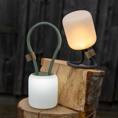 Campo Libre. Leni Campinglamp, led-buitenlamp met flexibele handgreep, campinglamp dimbaar, tafellantaarn met IPX4 waterbestendigheid, 200 uur looptijd, hoes Campo Libre. Leni Campinglamp, led-buitenlamp met flexibele handgreep, campinglamp dimbaar, tafellantaarn met IPX4 waterbestendigheid, 200 uur looptijd, hoes