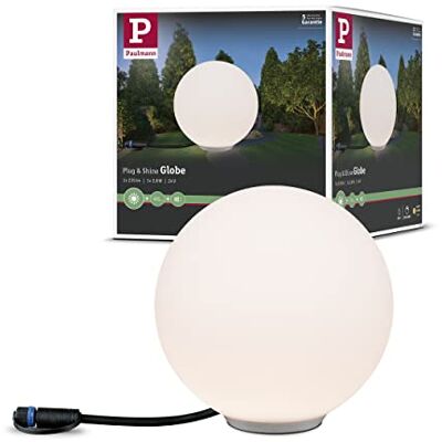 Paulmann 94177 Plug & Shine Globe IP67 3000K 235lm 24V 94177 licht. bolvormig licht. buitenverlichting tuinverlichting terrasverlichting Paulmann 94177 Plug & Shine Globe IP67 3000K 235lm 24V 94177 licht. bolvormig licht. buitenverlichting tuinverlichting terrasverlichting