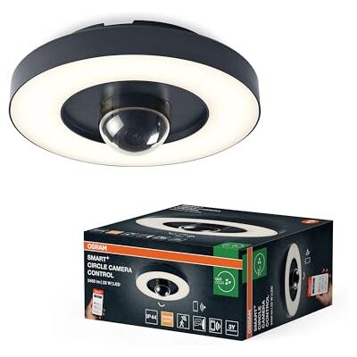 OSRAM SMART+ + camera buitenlamp, grijs OSRAM SMART+ + camera buitenlamp, grijs
