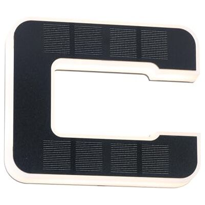 Paulmann 94652 huisnummer C, led, zonne-energie, IP44, warmwit, verwisselbare batterij, met 1 x 0,2 W zonnelamp, kunststof, 3000 K Paulmann 94652 huisnummer C, led, zonne-energie, IP44, warmwit, verwisselbare batterij, met 1 x 0,2 W zonnelamp, kunststof, 3000 K