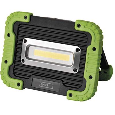 EMOS P4534 Lampe de travail LED rechargeable avec batterie externe, projecteur LED portable étanche 600 lm, portée d'éclairage 35 m, batterie 3000 mAh avec 3,5 heures d'éclairage et câble USB EMOS P4534 Lampe de travail LED rechargeable avec batterie externe, projecteur LED portable étanche 600 lm, portée d'éclairage 35 m, batterie 3000 mAh avec 3,5 heures d'éclairage et câble USB