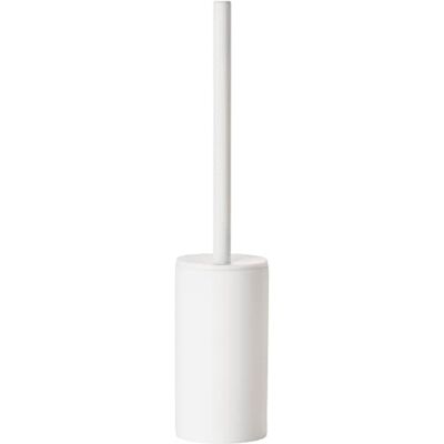 Zone Alleen houder en houder voor toiletborstel en toiletborstel, wit, 84 mm, 448 mm Zone Alleen houder en houder voor toiletborstel en toiletborstel, wit, 84 mm, 448 mm
