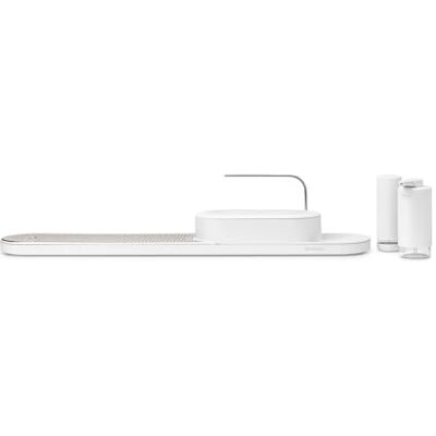 Brabantia SinkStyle organizerset met gootsteenorganizer met afdruipbak, zeepdispenser en afneembare roestvrijstalen plaat Brabantia SinkStyle organizerset met gootsteenorganizer met afdruipbak, zeepdispenser en afneembare roestvrijstalen plaat