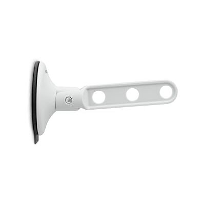 Brabantia Kledinghaak met zuignap, lichtgrijs, drooghaak voor ramen, tegels, spiegels, compacte houder voor 3 kleerhangers, tot 2 kg, voor badkamer of kleine ruimtes Brabantia Kledinghaak met zuignap, lichtgrijs, drooghaak voor ramen, tegels, spiegels, compacte houder voor 3 kleerhangers, tot 2 kg, voor badkamer of kleine ruimtes