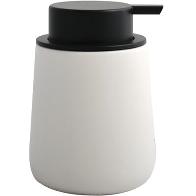 MSV Maonie Keramische vloeibare zeepdispenser 300 ml mat wit MSV Maonie Keramische vloeibare zeepdispenser 300 ml mat wit