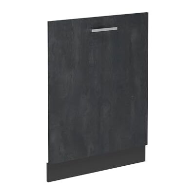 Vicco Vaatwasserfront "R-Line", beton, zwart, 60 cm Vicco Vaatwasserfront "R-Line", beton, zwart, 60 cm